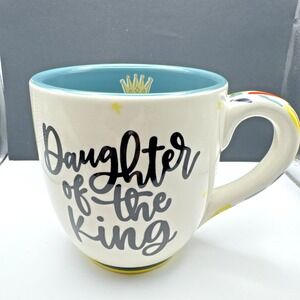 Kalyn Dunks Glory Haus Daughter Of The King‎ Mug Cup Hand Painted
